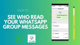 How to check if someone has read your message in a WhatsApp group?