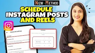 How to Schedule Instagram posts and reels in Mobile 2024