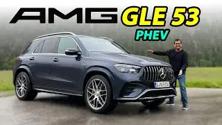 Mercedes GLE 53 AMG Hybrid driving REVIEW