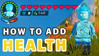 How to Increase your Health Hearts and Armor ► LEGO Fortnite