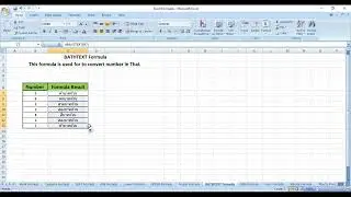 BAHTTEXT Text Function in Formulas | MS Excel Telugu