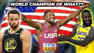 How Noah Lyles UPSET the ENTIRE NBA...