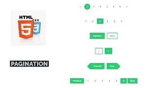 Simple Pagination Using Only HTML And CSS | CodeExpress