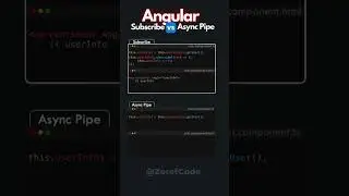 subscribe vs async pipe in Angular