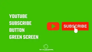 YouTube subscribe button green screen | Free animated subscribe button | No copyright 2022