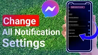 How To Change Notifications & Sounds Settings in FB Messenger | Stark Nace Guide @aplguy @TrevorNace