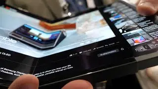 Samsung Flex Hybrid OLED Slidable, Foldable Display