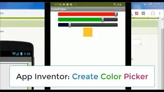 App Inventor: Create Color Picker