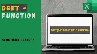 DGET Function in DETAILS | Solving limitations of VLOOK-UP | Single and Multiple Criteria search |