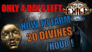 Path of Exile – How to farm Divine Orbs QUICKLY, before Sentinel ends!