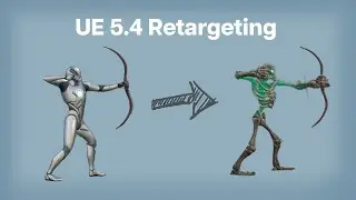 Apply The Same Animation Onto Characters With Different Skeletons in UE 5.4