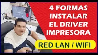 Instalacion de Driver de Impresoras en Red LAN O WIFI Epson, Hp, Brother, Canon y mas