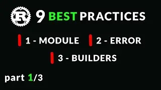 9 Rust Best Practices with Real Lib (part 1/3)