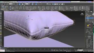 3dsmax tutorial : Pillow part _2 using cloth and editable poly