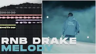 Making RNB & Drake & Cash Cobain Melody (FL Studio Silent Cookup)