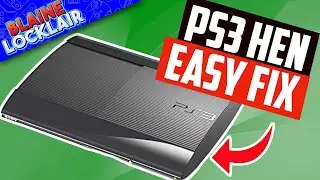 PS3HEN Not Enabling? Black Screen? Here's The Fix