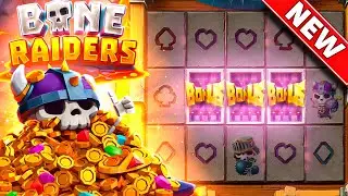 I SPUN INTO A BIG BONUS ON *NEW* BONE RAIDERS!