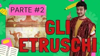 Gli ETRUSCHI pt2 - Alla SCOPERTA dei loro MISTERI. Videolezione per bambini di scuola primaria