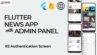 Flutter News App | Authentication | Flutter News App with Admin Panel | Flutter News App UI | Design