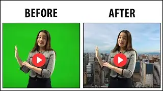 How to remove GREEN SCREEN in a video? | PC and Cellphone