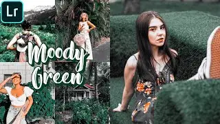 Lightroom Mobile Presets Free DNG | Free Lightroom Preset Tutorial | Moody Green Preset