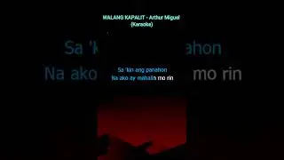 Walang Kapalit By Arthur Miguel - The Filipino Love Song That Will Make You Cry