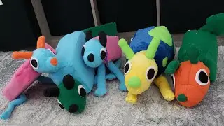 All my handmade Wobbledogs plushies! (400 special!)