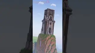 Minecraft Gothic Castle Time-lapse #minecraft #buildhacks #minecraftbuilding