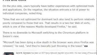 Microsoft's Edge Goes With the Chromium Flow