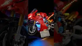 LEGO Ducati Panigale V4 S – Watch the Stunning Light Transformation!