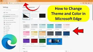 How to Change Theme and Color on Microsoft Edge