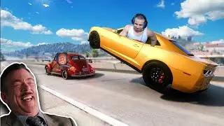 Chevrolet Camaro Funny Moments 🤣 [BeamNG.Drive]