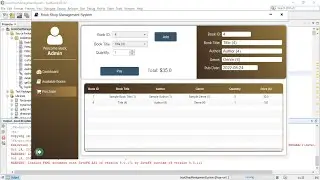 JavaFX Project - Book Shop Management System with Source Code and Video Tutorials