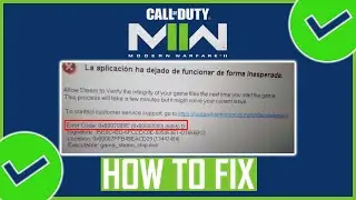 Fix: Call of Duty Warzone 2.0/Modern Warfare II Error Code: 0x8007000e
