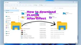 “After Effects Tutorial” Как установить плагин для Афтер Еффектс (How to download Plugin)