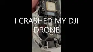 I CRASHED MY DJI DRONE INTO A CASTLE  - AND FIXED IT MYSELF  DJI ARM REPLACEMENT!