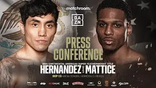 Rocky Hernandez Vs Thomas Mattice Press Conference