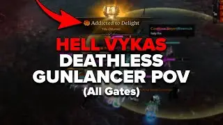 Lost Ark: Vykas Hell/Inferno Mode Deathless Clear - Gunlancer PoV