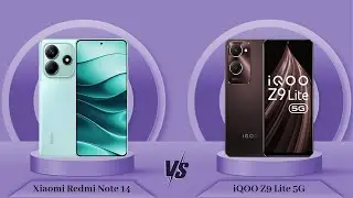 Xiaomi Redmi Note 14 Vs IQOO Z9 Lite || Full Comparison ? Which one is Best?