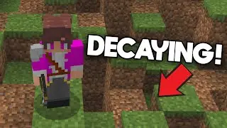 Minecraft, But The World is DECAYING...