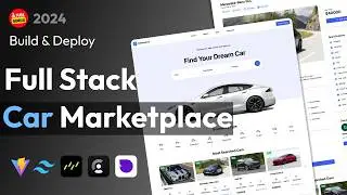 Build & Deploy Full Stack React Js App | React, Tailwindcss, Drizzle ORM, Clerk