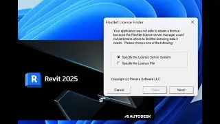 REVIT 2025 - LMTOOLS NetWork OffLine - Full Install