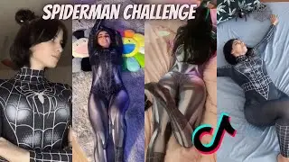 SpiderGirl Transition Time || TikTok Spiderman Compilation || Spiderman Challenge 