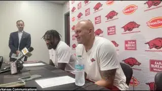 Arkansas Players Press Conference - Arkansas 58, Mississippi State 25