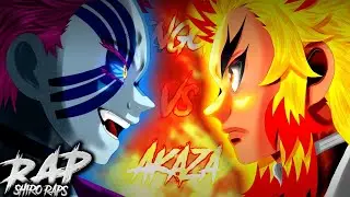 ♪ Akaza Vs Rengoku Rap 💥 (Tren Infinito) 🔥CAZADORES DE DEMONIOS | Shiro Raps