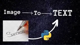 image to text convert using python | image to text with python 