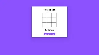 Create a Simple Tic Tac Toe Game with HTML  CSS  and JavaScript   EASY Tutorial