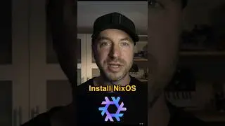 Install NixOS. A unique Linux Distro. Download the installation CHEATSHEET. #linux #learning #shorts