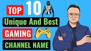 TOP 10🤫 Best Gaming Channel Names | Best YouTube Channel Name | Best Name for YouTube  | #shorts