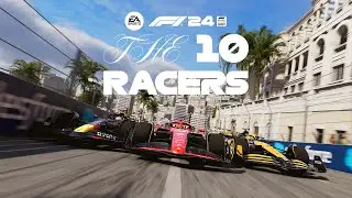 F1 24 THE 10 RACERS ft. Charles Leclerc, Alex Albon, Pierre-Emerick Aubameyang and Diogo Jota